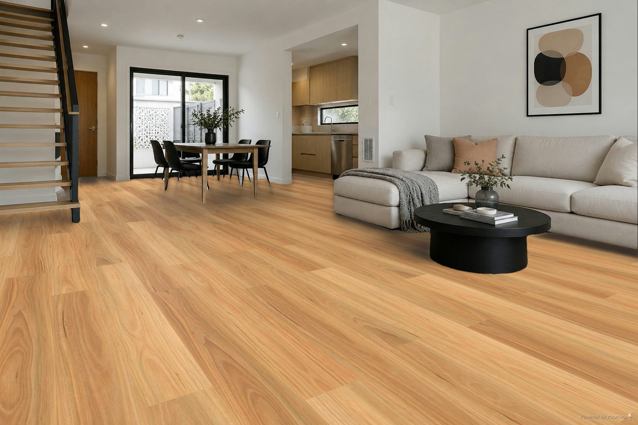 10.5mm Honey Maple Floorboards - Image 2