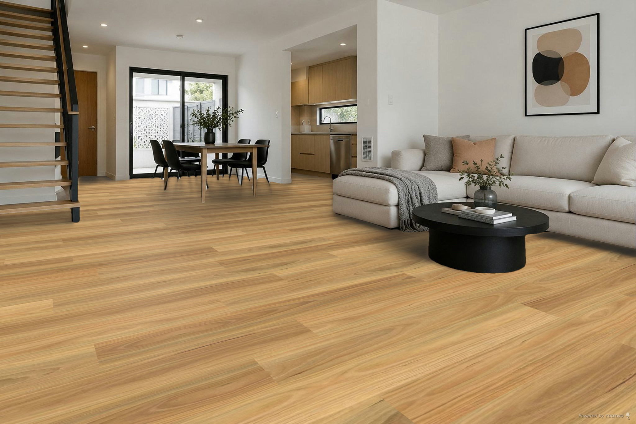 10.5mm Natural Eucalyptus Floorboards - Image 3
