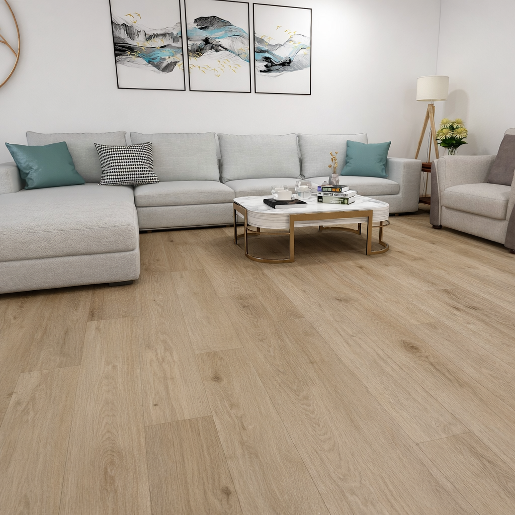 8mm Natural Oak Floorboards - Image 4